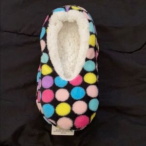 💜Polka Dot Fuzzy Slipper Socks💜